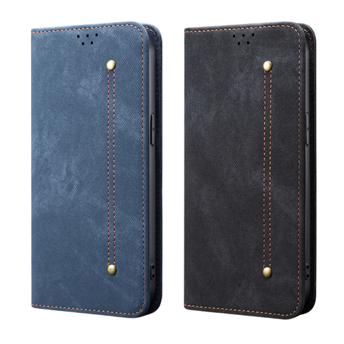 [With Card Slot] Nothing CMF Phone 2 Pro - Denim Texture Shockproof Stylish Wallet Series Case