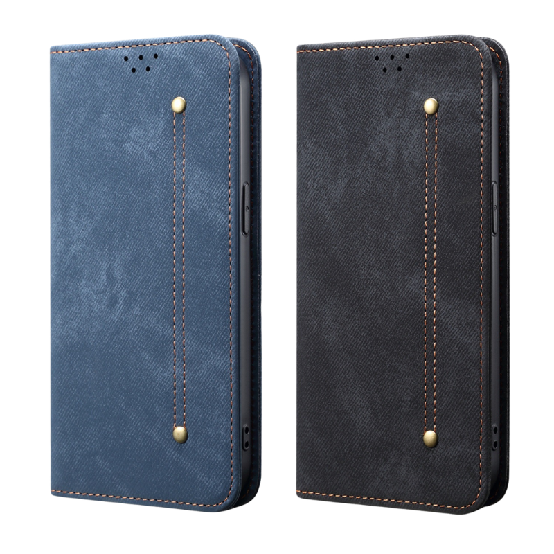 Load image into Gallery viewer, [With Card Slot] Nothing Phone (3a)/Pro - Denim Texture Shockproof Stylish Wallet Series Case - i-Station Mobile Phone &amp; Electronic Device Repair and Accessories

