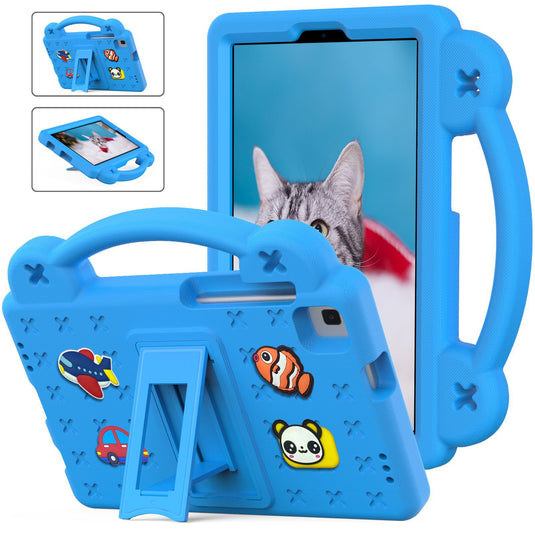 Lenovo Tab M10 HD Gen 2 10.1" inch 2020 (TB-X306X/TB-X306F) - Cartoon DIY Beibei Bear Hand Heavy Duty Series Case With Adjustable Stand