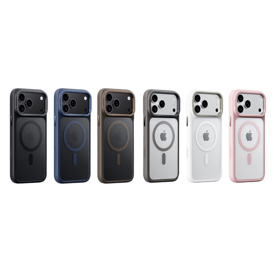 [Magsafe Compatible] Apple iPhone 17/Air/pro/pro max - Invisible Camera Stand Shockproof Case