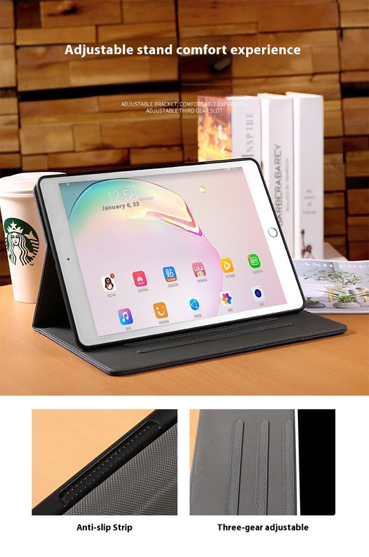 Apple iPad Air 3 10.5" (2019) - PU Leather Folio Stand with Auto Sleep Case