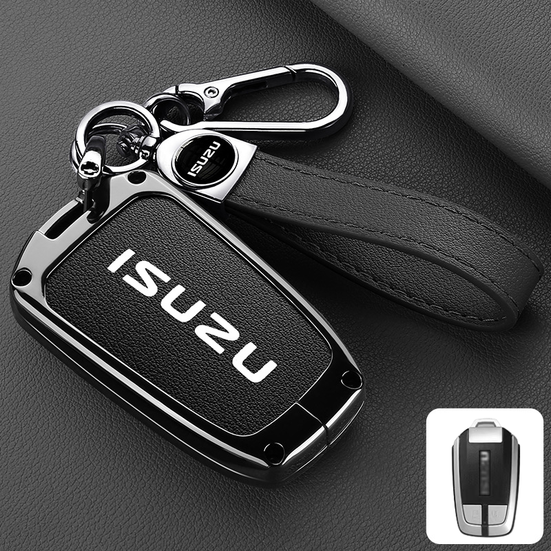 Load image into Gallery viewer, Isuzu Aluminum Alloy Shockproof Car Key Case Cover for D-Max, MU-X, Lingtuo, Ruimai

