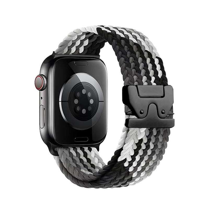 Load image into Gallery viewer, Apple Watch Series 1/2/3/4/5/6/SE/7/8/9/10/Ultra - Parachute Buckle Nylon Braided Loop Watch Band
