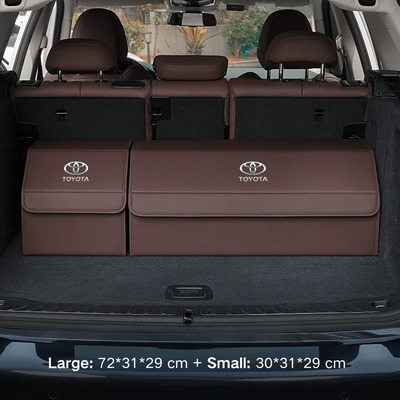 Toyota Microfiber Leather Car Trunk Storage Box for Highlander, Camry, Avalon, RAV4, Venza, Corolla, Prado, Land Cruiser - i-Station Mobile Phone & Electronic Device Repair and Accessories
