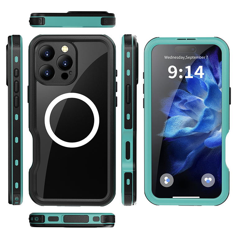 Load image into Gallery viewer, [MagSafe Compatible][IP68 Waterproof] Apple iPhone 16 / 16 Plus / 16 Pro / 16 Pro Max Redpepper D-UP Series - Magnetic Lifeproof Style Phone Case With Lanyard
