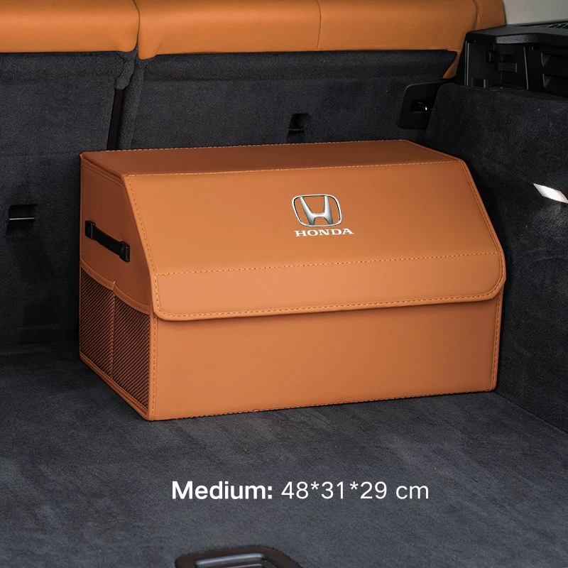 Load image into Gallery viewer, Honda Microfiber Leather Car Trunk Storage Box for Accord, CR-V, Avancier, XR-V, Civic, Vezel, Breeze
