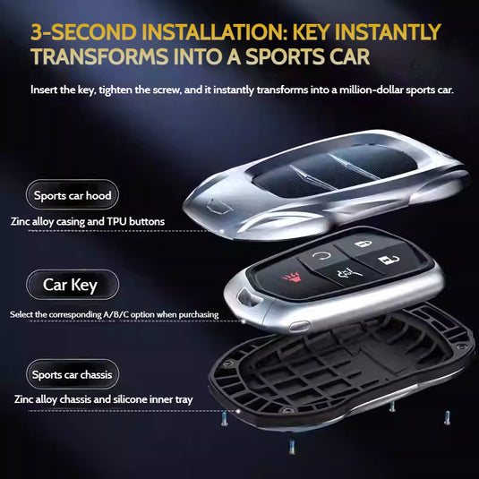 Cadilla Luxury Stylish Metal Car Key Fob Case Cover For XT5, CT5, XT6, CT6, XTS, ATS-L, SRX - i-Station Mobile Phone & Electronic Device Repair and Accessories