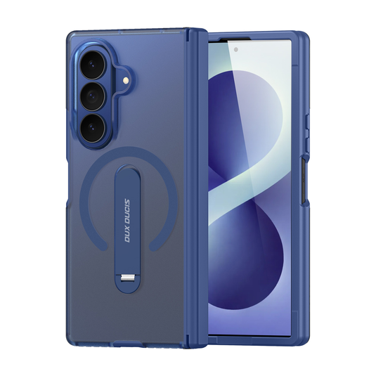 [Built-in Kickstand] Samsung Galaxy Z Fold8 Ultra Business Matte Back Panel Magnetic Case