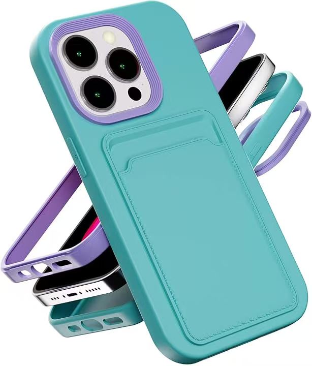 Load image into Gallery viewer, [Built-in Card Pack] Apple iPhone 11/Pro/Pro Max Two-tone Shockproof protective Essentials Series Case
