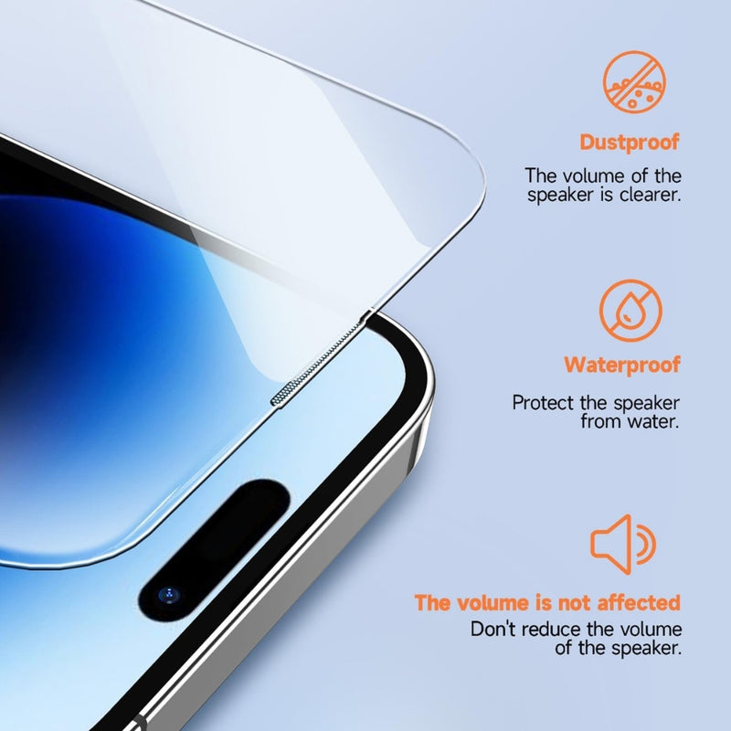 Load image into Gallery viewer, [Easy Automatic Fit Self-Installation Kit] iPhone 14/Plus/Pro/Max - Magic Box Full Covered 9H Hardness HD Tempered Glass Screen Protector
