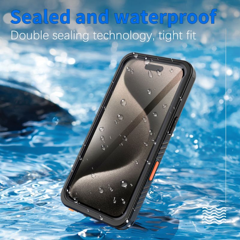 Load image into Gallery viewer, [FS Series] Apple iPhone 16 Pro Max - Redpepper Full Covered Waterproof Heavy Duty Tough Armor Case
