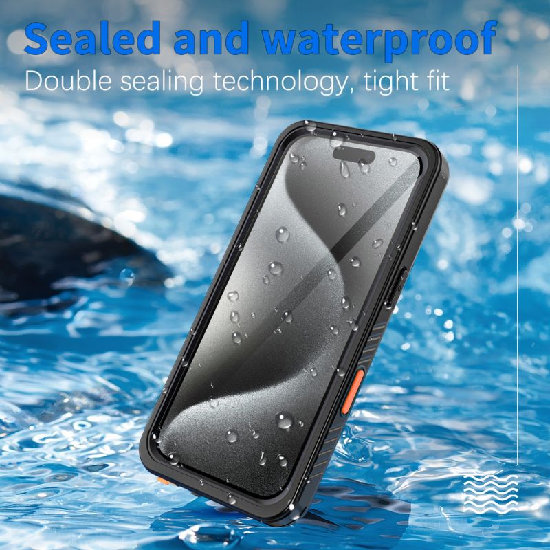 Load image into Gallery viewer, [FS Series] Apple iPhone 16 Pro - Redpepper Full Covered Waterproof Heavy Duty Tough Armor Case
