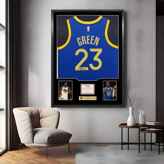 Draymond Green Golden State Warriors Framed Jersey Display – Facsimile Signature Edition - i-Station Mobile Phone & Electronic Device Repair and Accessories
