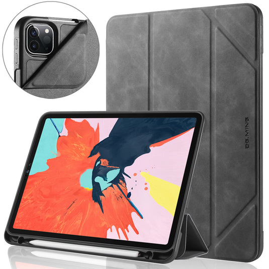 [With Pen Slot] Apple iPad 7/8/9 10.2'' 7/8/9th Gen (2019/2020/2021) - Business Shockproof Stand Case - i-Station Mobile Phone & Electronic Device Repair and Accessories