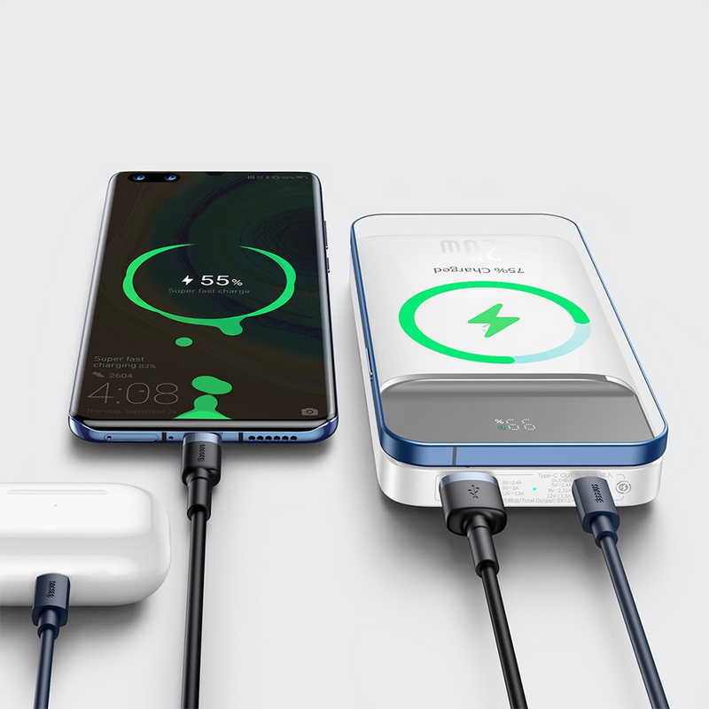 Load image into Gallery viewer, Baseus Magnetic Wireless Fast Charging Power Bank 10000mAh 20W PPCX010202
