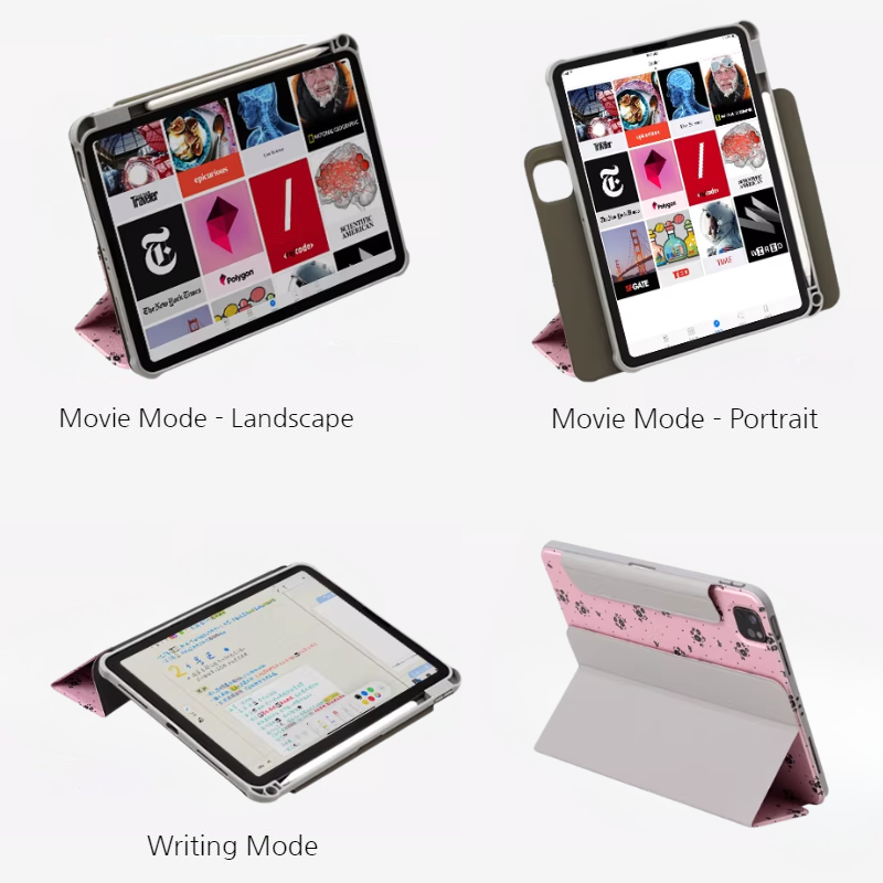 Load image into Gallery viewer, [Detachable][Built-in Pen Slot] Apple iPad 10.9/11'' 10/11th Gen (2022/2025) Ditsy Floral Magnetic Double-Sided Full-Cover Protective Case - i-Station Mobile Phone &amp; Electronic Device Repair and Accessories
