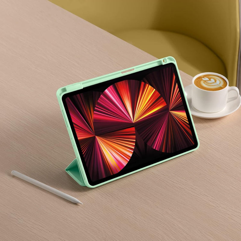 Load image into Gallery viewer, [With Pen Slot] Apple iPad Pro 11&quot; 2018/2020/2021/2022 - Soft TPU Smart Sleep Drop Proof Magnet Stand Case
