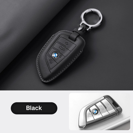 BMW Leather Car Key Fob Case Cover For 1, 2, 3, 5, 7 Series, X1, X3, X5, X6, X7, ix1, ix40, ix50, i8 - i-Station Mobile Phone & Electronic Device Repair and Accessories