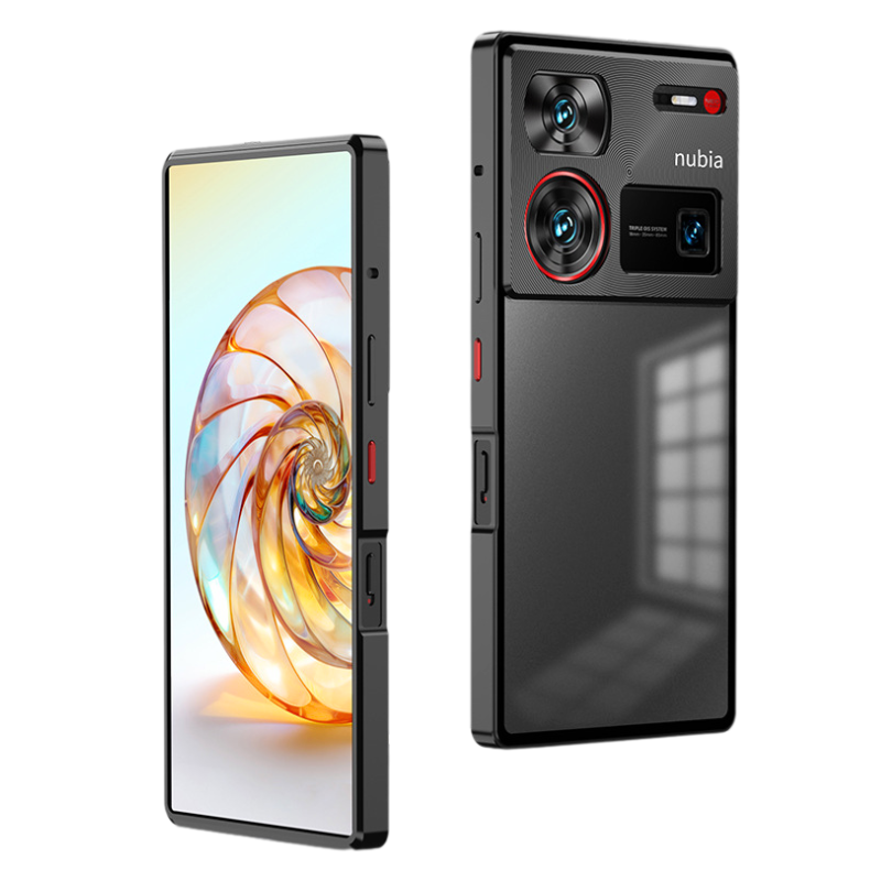 Load image into Gallery viewer, ZTE Nubia Z70 Ultra Metal Frame Matte Shockproof Phone Case with Snap Lock
