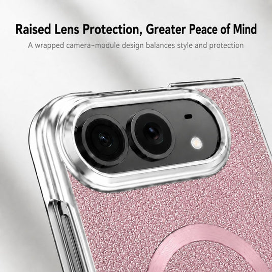 Apple iPhone Duo - Glitter Powder Magnetic Integrated Film Phone Case - Polar Tech Australia