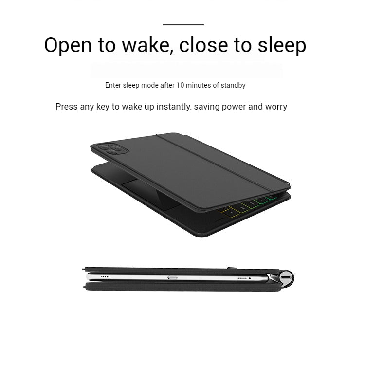 Load image into Gallery viewer, [With RGB Backlight] Xiaomi Mi Pad 6/Pro 11’’ 2023 Smart Floating Magnetic Bluetooth Keyboard Touchpad Case
