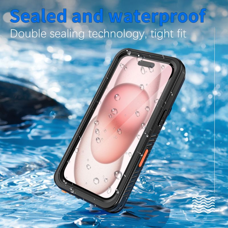 Load image into Gallery viewer, [FS Series] Apple iPhone 16 - Redpepper Full Covered Waterproof Heavy Duty Tough Armor Case
