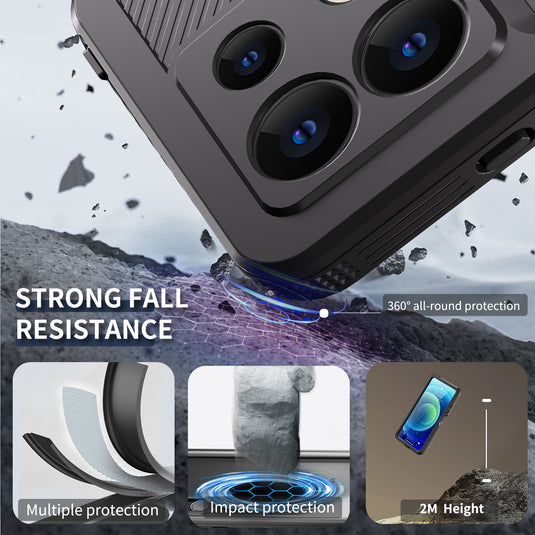 Xiaomi Redmi Note 13 5G / 13 Pro 5G - Shellbox Full Covered Waterproof Heavy Duty Tough Armor Case - i-Station