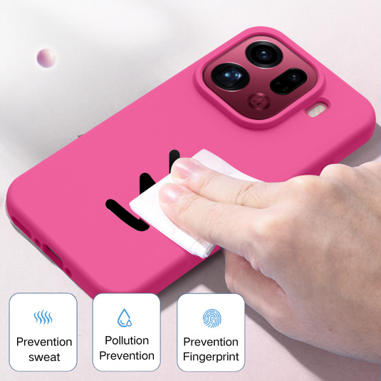 Oppo Find X9/Pro Liquid Silicone Anti-drop Dirt-resistant Essentials Series Case