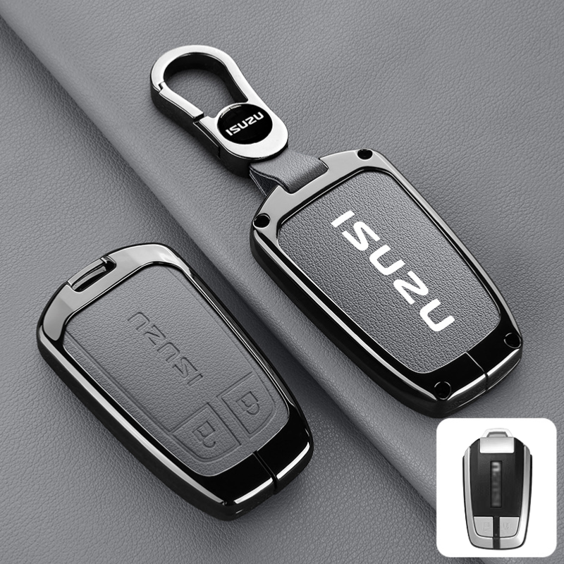 Load image into Gallery viewer, Isuzu Aluminum Alloy Shockproof Car Key Case Cover for D-Max, MU-X, Lingtuo, Ruimai
