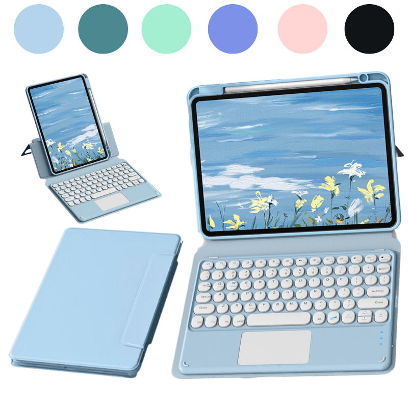 Load image into Gallery viewer, [Detachable] Apple iPad Pro 11-inch 1st/2nd/3rd/4th Gen (2018/2020/2021/2022) Magnetic Touch Wireless Keyboard Case
