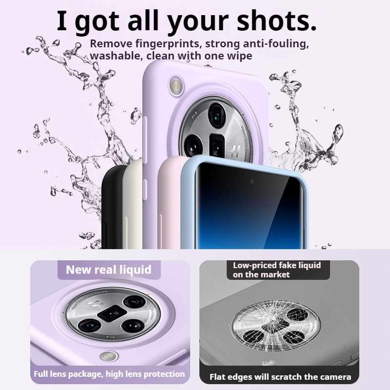 OPPO Find X7/Ultra Liquid Silicone Full Protection Shockproof Essentials Series Case - i-Station Mobile Phone & Electronic Device Repair and Accessories