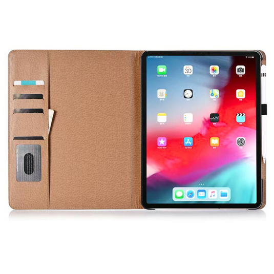 Apple iPad Pro 12.9-inch 3rd Gen (2018) Leather Shockproof Book Style Tablet Case