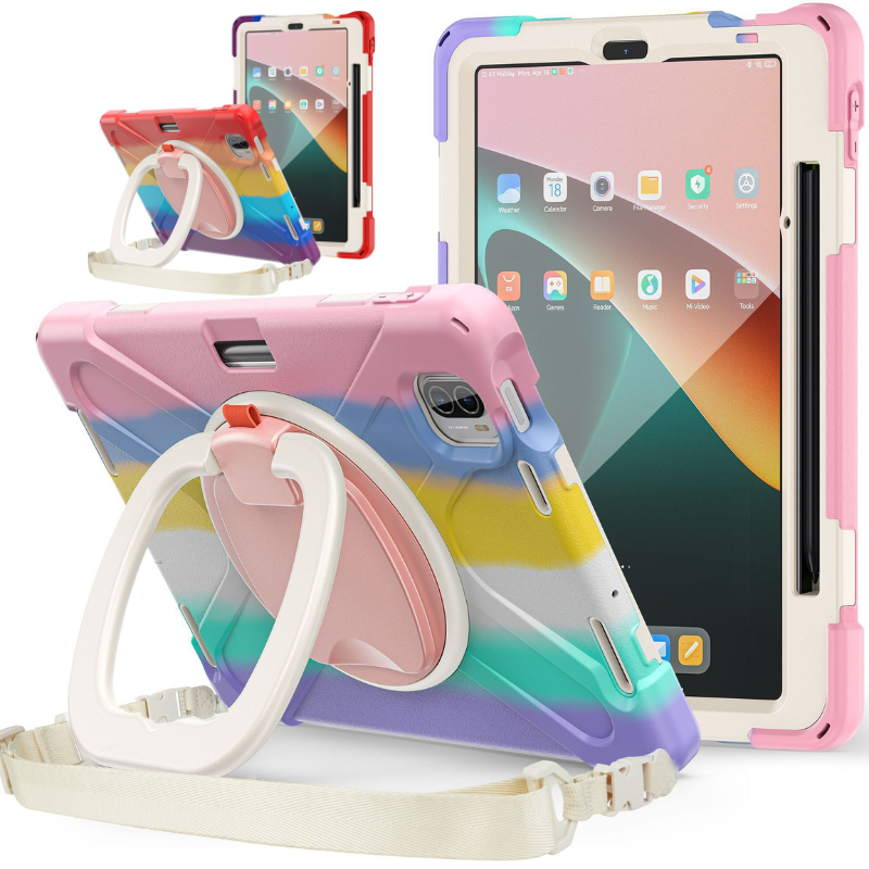 Load image into Gallery viewer, [Built-in Ring Bracket] Xiaomi Mi Pad 5/Pro 11’’ (2021) EVA Kid Friendly Heavy Duty Ring Holder Stand Case
