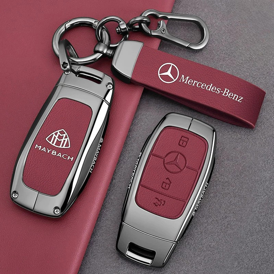 Maybach Premium Leather Protection Car Key Fob Case Cover For GLS480, S480, S580, S680, GLS600 - i-Station Mobile Phone & Electronic Device Repair and Accessories