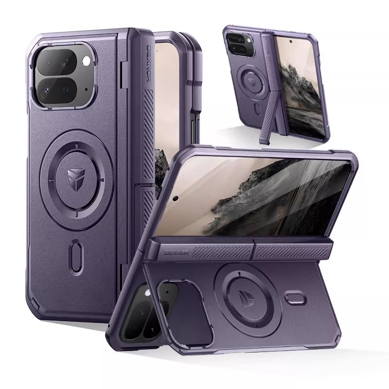 Load image into Gallery viewer, [With Camera Cover][Built-in Stand] Google Pixel 10 Pro Fold - Dexnor Military Grade Heavy-Duty Shockproof Rugged Case - i-Station Mobile Phone &amp; Electronic Device Repair and Accessories
