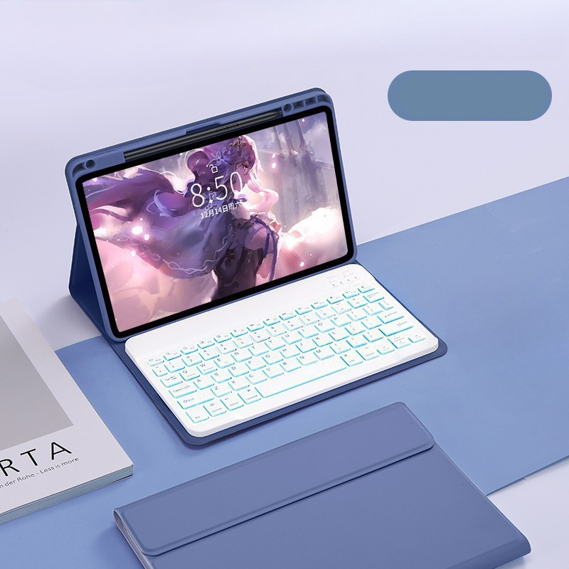 Load image into Gallery viewer, [Detachable] Infinix Xpad 11&quot; 2024 (X1101) Touchpad Wireless Bluetooth Keyboard Case With Pen Slot - i-Station Mobile Phone &amp; Electronic Device Repair and Accessories
