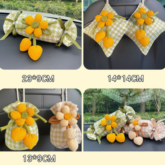 Canvas Houndstooth Activated Carbon Air Purifier Car Decoration Ornament – Odor Eliminator & Formaldehyde Remover - i-Station Mobile Phone & Electronic Device Repair and Accessories