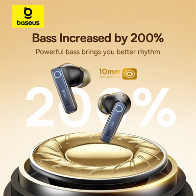 Baseus Bowie 35 True Wireless Earphones-Cosmic Black (A00073800123-00) - i-Station Mobile Phone & Electronic Device Repair and Accessories
