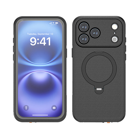[Magsafe Compatible] Apple iPhone 17 / 18 Pro - Redpepper Waterproof Heavy Duty Tough Armor Case with Kickstand