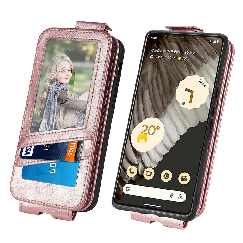 Load image into Gallery viewer, [With Card Slot] Google Pixel 7/Pro - Business PU Leather Full Covered  Flip Case
