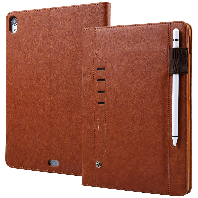 Load image into Gallery viewer, [With Card Slot] Apple iPad Mini 5 7.9&#39;&#39; 5th Gen (2019) Premium Minimalist Flip Leather Wallet Case
