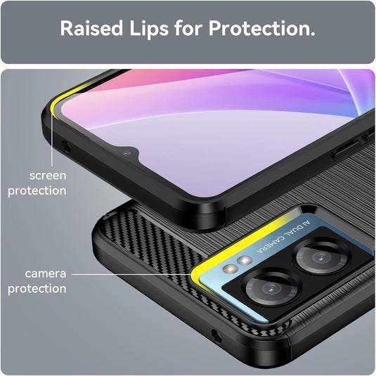 Oppo A57 4G/A57s/A77 4G - Shield Shockproof Rugged Heavy Duty Case