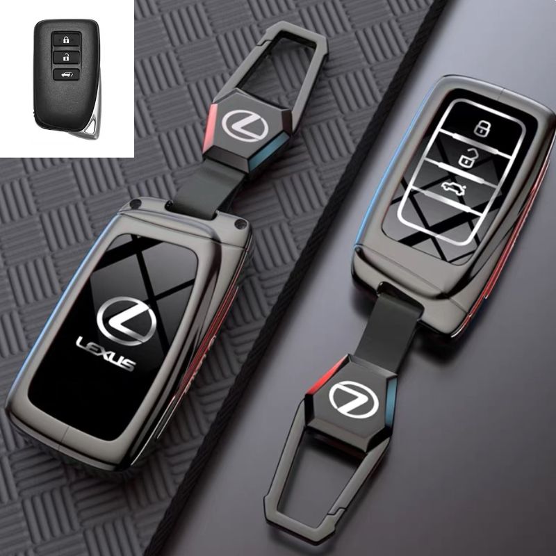 Load image into Gallery viewer, Lexus Stylish with Cool Shockproof Car Key Fob Case Cover For ES200, ES300h, RX300, NX200, LX570
