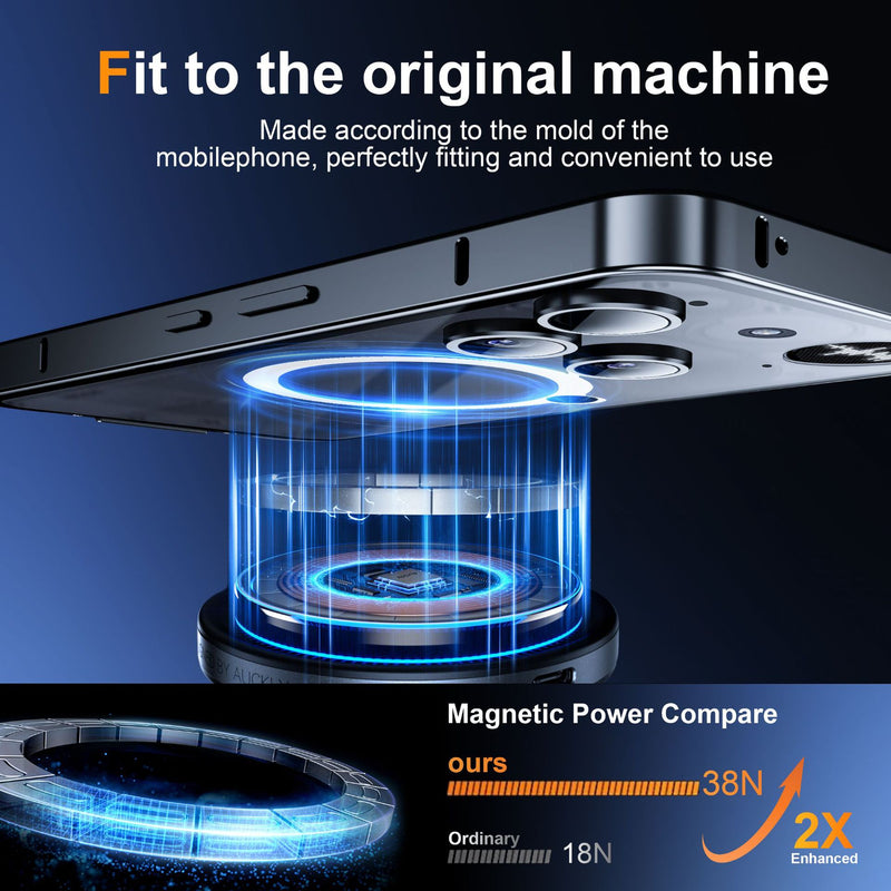 Load image into Gallery viewer, [Magsafe Compatible] Nothing Phone (3) - Transparent Essentials Series Case With Metal Frame
