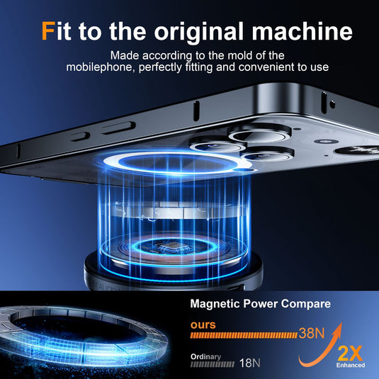 [Magsafe Compatible] Nothing Phone (3) - Transparent Essentials Series Case With Metal Frame