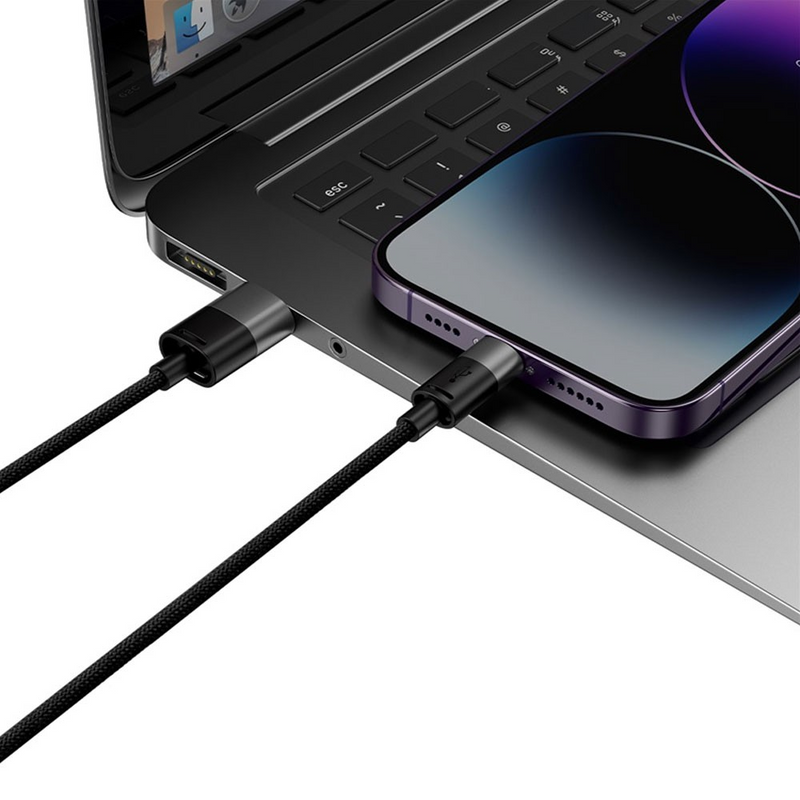 Load image into Gallery viewer, Baseus StarSpeed 1-for-3 Fast Charging Data Cable USB to M+L+C 3.5A 1.2m
