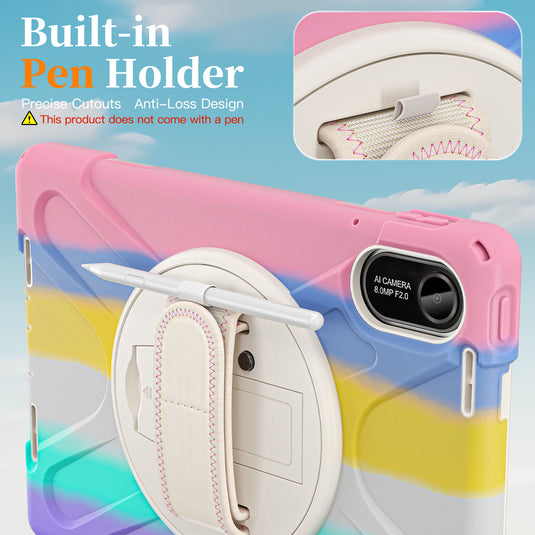 [Built-in Stand][With Shoulder strap] Xiaomi Redmi Pad 2 11" 2025 EVA Kid Friendly Heavy Duty Series Case With Pen Holder - i-Station Mobile Phone & Electronic Device Repair and Accessories