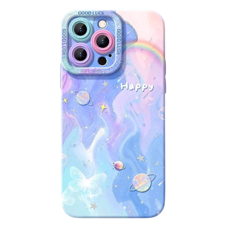 Load image into Gallery viewer, Apple iPhone 16/Plus/Pro/Pro Max Oil painting Silicone Full-cover Shockproof Blingbling Series Case
