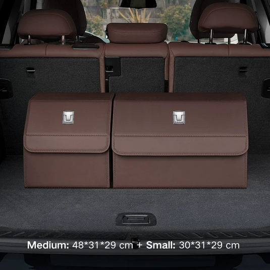 TANK Microfiber Leather Car Trunk Storage Box for 300, 400, 500, 700, 800