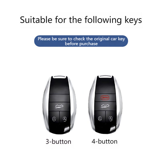 Bentley Aluminum Alloy Shockproof Car Key Case Cover for Continental, Mulsanne, Flying Spur, Bentayga - i-Station Mobile Phone & Electronic Device Repair and Accessories